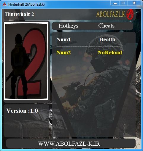 Hinterhalt 2 v1.0 (+2 Trainer) Abolfazl.k