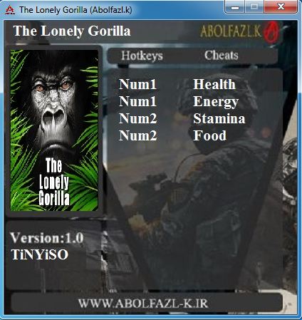 The Lonely Gorilla V1.0 +4 Trainer Abolfazl.k